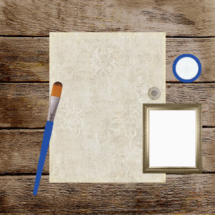 Vintage Wedding Scrapbook Paper