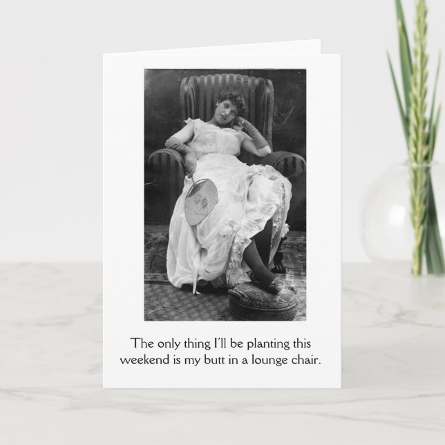 Vintage - Weekend Relaxation, Card (Front)