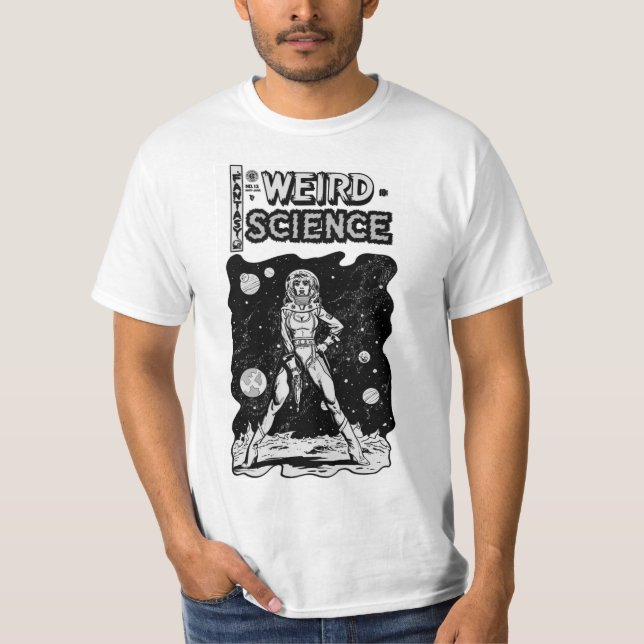 Vintage WEIRD: Science-Fantasy T-Shirt  (Front)