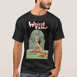 Vintage Weird Tales Magazine Strange Rituals in Cr T-Shirt