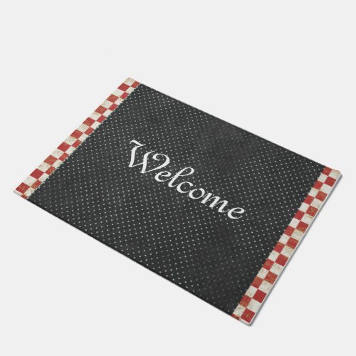 Vintage Welcome Floor Mat