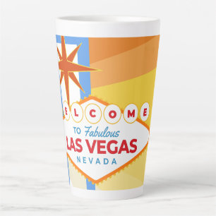 Vintage Welcome to fabulous Las Vegas 2 souvenir Latte Mug