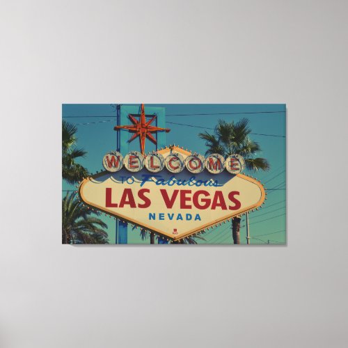 Vintage Welcome To Las Vegas Wall Art