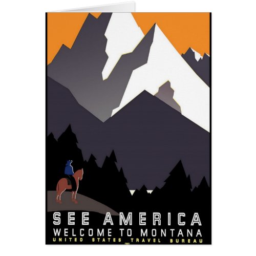 Vintage _ Welcome to Montana