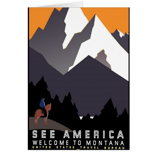 Vintage - Welcome to Montana (Front)