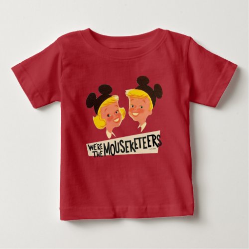 Vintage Were The Mouseketeers Baby T_Shirt