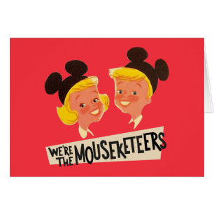 Vintage We're The Mouseketeers Cards