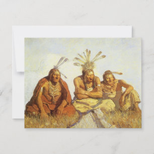 Vintage West, Guardians War or Peace by NC Wyeth