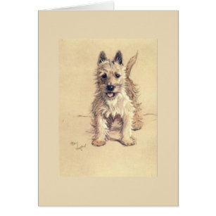 Vintage - West Highland White Terrier,