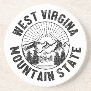 Vintage West Virginia Coaster