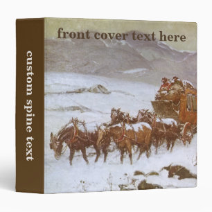 Vintage West, Why the Mail Was Late by Berninghaus Binder