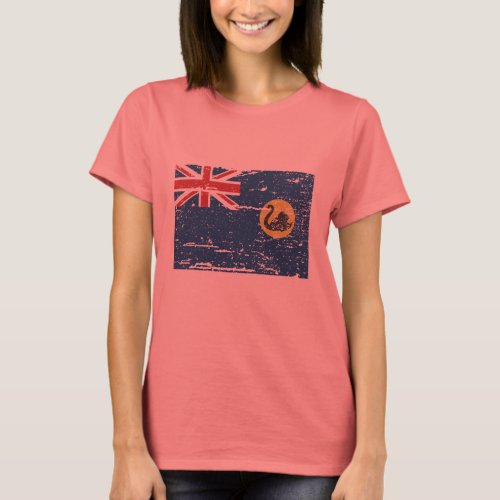 Vintage Western Australia Flag T_Shirt