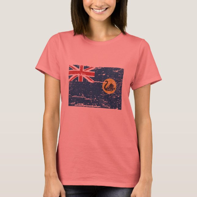 Vintage Western Australia Flag T-Shirt (Front)