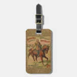 Vintage Western Buffalo Bill Wild West Show Poster Luggage Tag at Zazzle