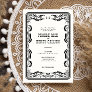 Vintage Western Cowboy Rustic Country Wedding Invitation