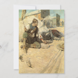 Vintage Western Cowboys, Hopalong by NC Wyeth