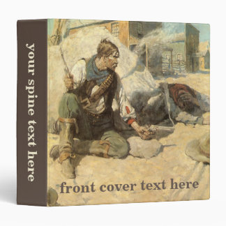 Vintage Western Cowboys, Hopalong by NC Wyeth Binder