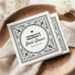 Vintage Western Cowgirl Chic Rustic Bridal Shower Napkins<br><div class="desc">Vintage Western Cowgirl Chic Rustic Bridal Shower Napkins</div>
