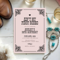 Vintage Western Cowgirl Rodeo 30th Birthday Party