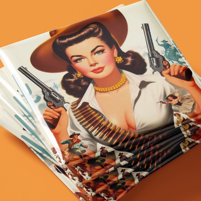 Vintage Western Pin-up Magnet (Creator Uploaded)