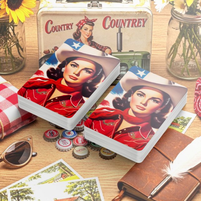 Vintage Western Pin-up Poker Cards (Creator Uploaded)