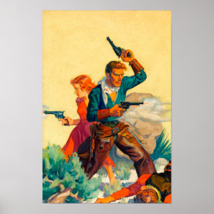 Vintage Western Print #5 Shootout