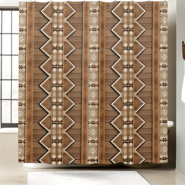 Vintage Western Shower Curtains Style 4 (Creator Uploaded)