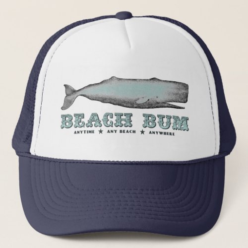 Vintage Whale Beach Bum Hat