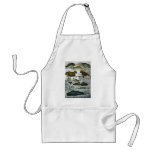 Vintage Whales, Seals and Walruses, Marine Animals Adult Apron