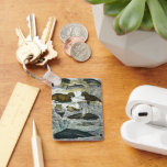 Vintage Whales, Seals and Walruses, Marine Animals Keychain