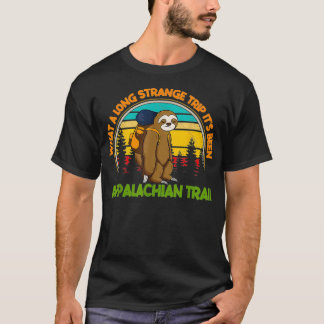 Vintage What a Long Strange Trip It's Been Appalac T-Shirt