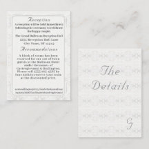 Vintage Whie Lace Catholic Enclosure Card