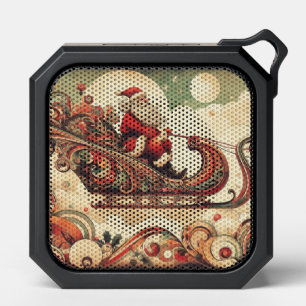 vintage/whimsical/santa/Christmas Bluetooth Speaker
