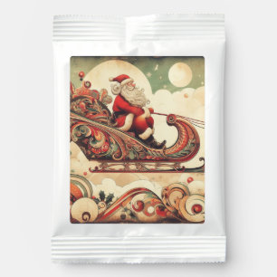 vintage/whimsical/santa/Christmas Hot Chocolate Drink Mix