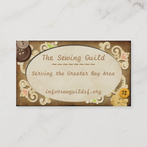 Customizable Vintage Whimsy Business Cards