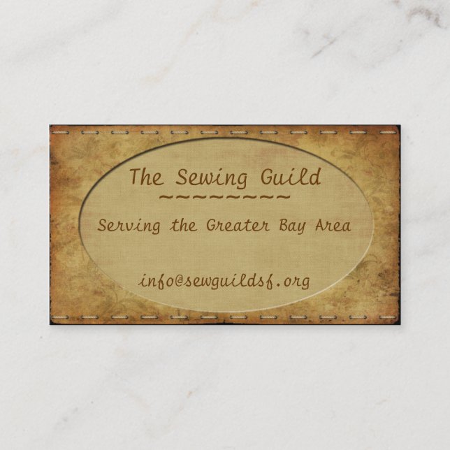 Vintage Whimsy Wallpapers II Business Card (Front)