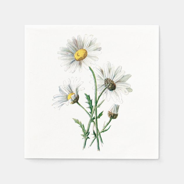 Blue Daisy Flower Girl Trucker Hat