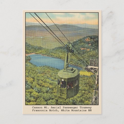 Vintage White Mountains New Hampshire Postcard