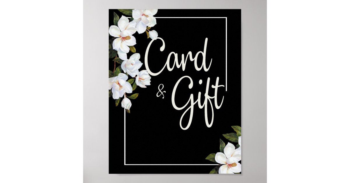 Vintage White Rose Cards &Gifts Poster | Zazzle