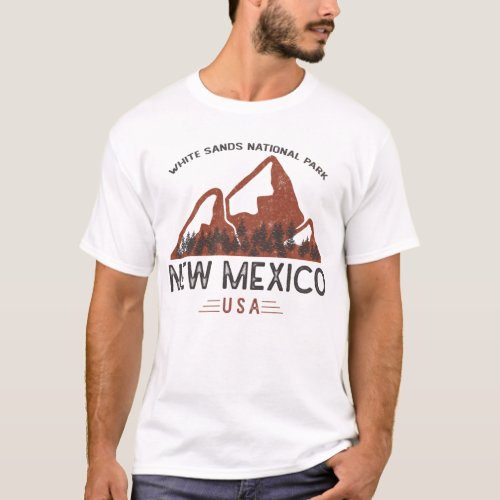 Vintage White Sands National Park T_Shirt