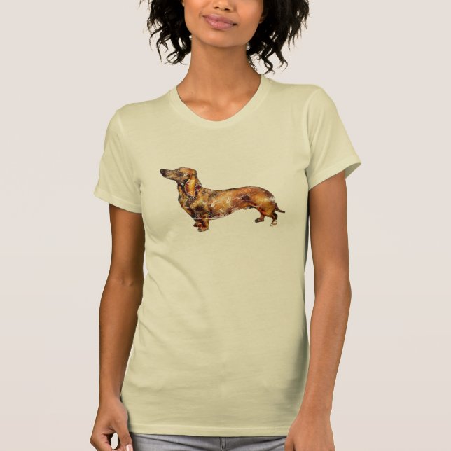 Vintage Wiener Dog T-Shirt (Front)