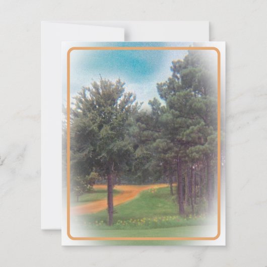 Vintage Wildflower Forest Stationary (Front)