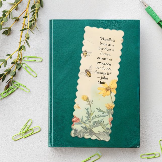 Vintage Wildflowers and Bees  Bookmarks (Creator Uploaded)