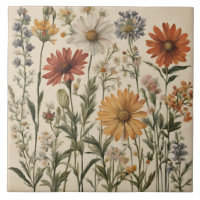 Vintage Wildflowers 