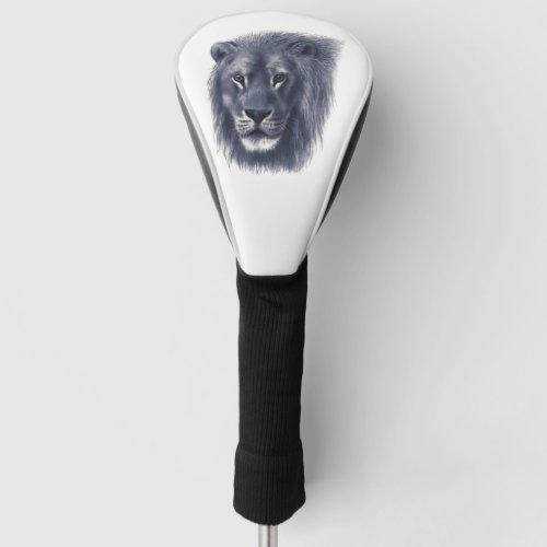 Vintage wildlife illustration Lion Golf Head Cover