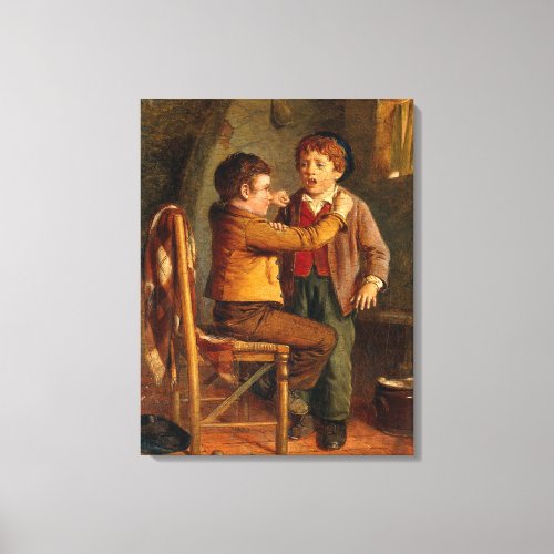 Vintage William Hemsley The Young Dentist Canvas Print