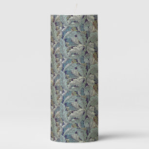 Vintage William Morris Acanthus Pillar Candle