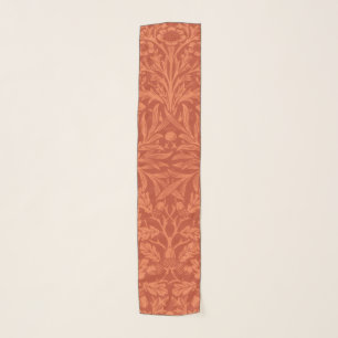 Vintage William Morris Acorn Oak Leaves Pattern Scarf