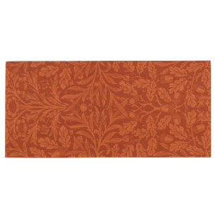 Vintage William Morris Acorn Oak Leaves Pattern Wood Flash Drive