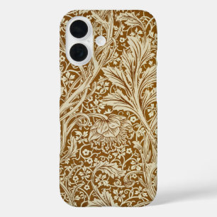 Vintage William Morris Arcadia Floral Art Print iPhone 16 Case